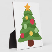 Weihnachtsbaum Emojis Fotoplatte (Seite)