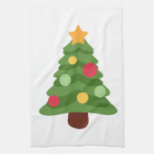 Weihnachtsbaum Emojis Handtuch (Vertikal)