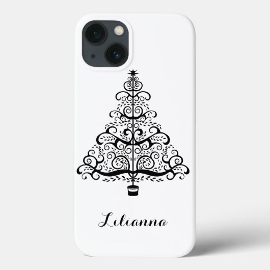 Weihnachtsbaum Entdeckungsreise zur Viktorianische Case-Mate iPhone Hülle (Rückseite)