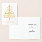 Weihnachtsbaum Entdeckungsreise zur Viktorianische Folienkarte (Anzeige)