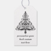 Weihnachtsbaum Entdeckungsreise zur Viktorianische Geschenkanhänger (Rückseite)