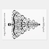 Weihnachtsbaum Entdeckungsreise zur Viktorianische Geschenkpapier Set (Vorderseite 3)