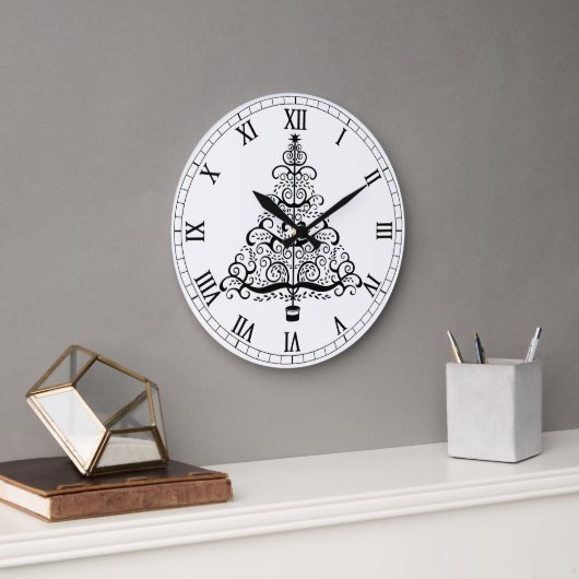 Weihnachtsbaum Entdeckungsreise zur Viktorianische Große Wanduhr (Büro)