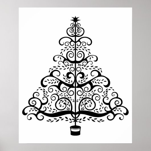Weihnachtsbaum Entdeckungsreise zur Viktorianische Poster (Vorne)