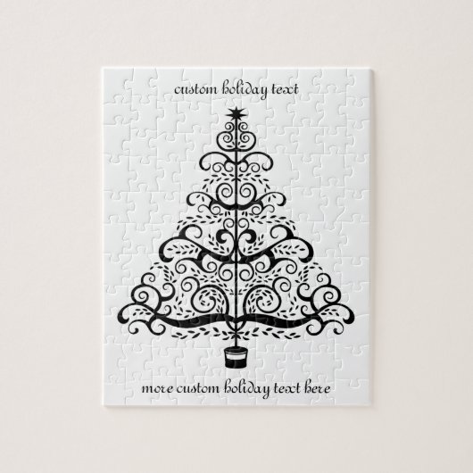 Weihnachtsbaum Entdeckungsreise zur Viktorianische Puzzle (Vertikal)