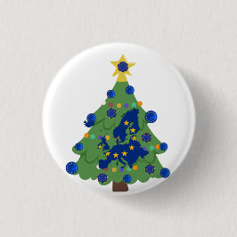 Weihnachtsbaum - Europäische Gewerkschaft | EU Eur Button