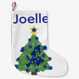 Weihnachtsbaum - Europäische Gewerkschaft | EU Eur Kleiner Weihnachtsstrumpf