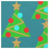 Weihnachtsbaum Fabric Stoff (Nahaufnahme)