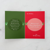 Weihnachtsbaum-Faltkarte Feiertagskarte (Innenseite)