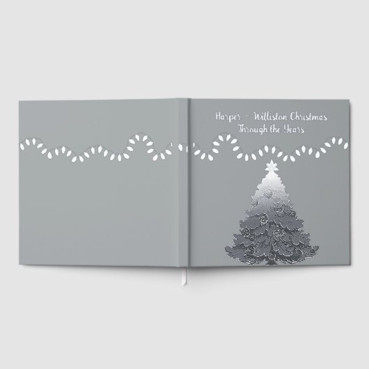 Weihnachtsbaum Familienfeier Gästebuch (Voll)