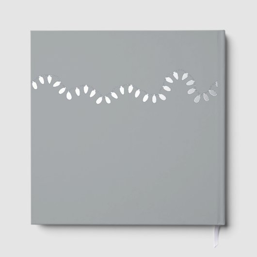 Weihnachtsbaum Familienfeier Gästebuch (Rückseite)