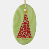 Weihnachtsbaum Familienname Ornament Keepake (Rechts)