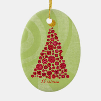 Weihnachtsbaum Familienname Ornament Keepake