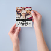 Weihnachtsbaum Familienweihnachtskarte Foto Weihna Flyer (Gruppe)