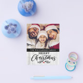 Weihnachtsbaum Familienweihnachtskarte Foto Weihna Flyer (Einzeln)