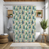 Weihnachtsbaum Farbenfrohe Kunstdusche Vorhang