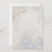 Weihnachtsbaum Feierabend Abendessen Modernes Skri Einladung (Rückseite)