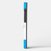 Weihnachtsbaum feierliche Wasserfarbe Case-Mate iP iPhone Hülle (Rückseite / Links)