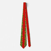 Weihnachtsbaum Feiertag Ugly Xmas Sweater Krawatte (Vorderseite)