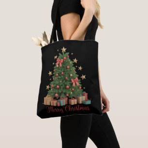 Weihnachtsbaum-Feiertag Winter-Geschenk Tasche