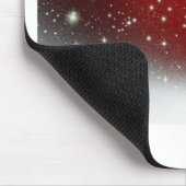 Weihnachtsbaum-Feiertags-FriedensLiebe-Schicksal Mousepad (Ecke)