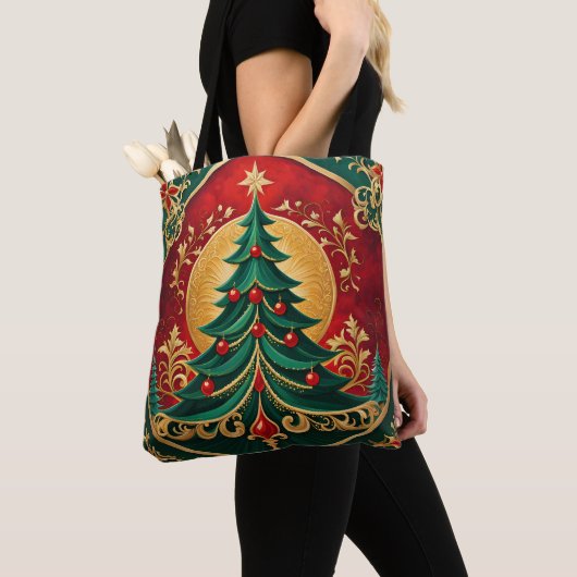 Weihnachtsbaum-Feiertags-Tragetasche Tasche (Von Nahem)