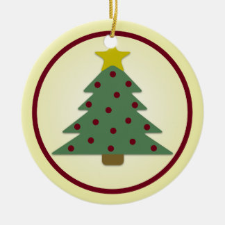 Weihnachtsbaum-Feiertags-Verzierung Keramikornament
