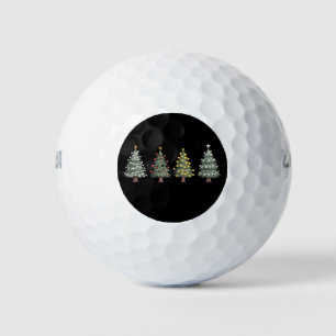 Weihnachtsbaum Feiertagsgeschenk Winter Golfball