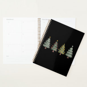 Weihnachtsbaum Feiertagsgeschenk Winter Planer