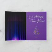 Weihnachtsbaum Feiertagskarte (Innenseite)