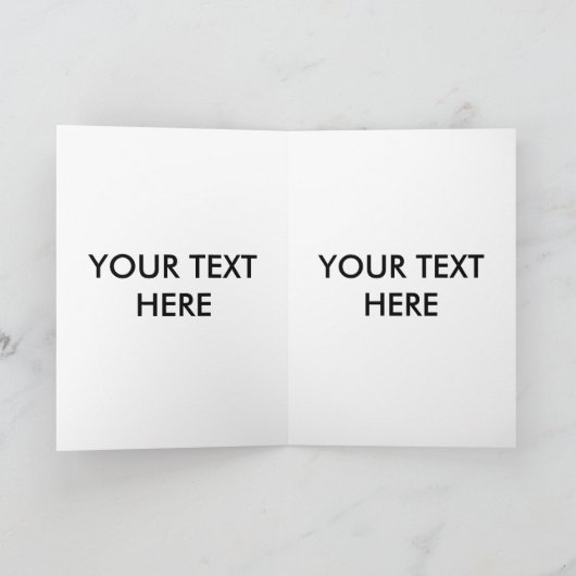 Weihnachtsbaum Feiertagskarte (Innenseite)