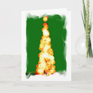 Weihnachtsbaum Feiertagskarte
