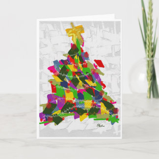 Weihnachtsbaum  feiertagskarte