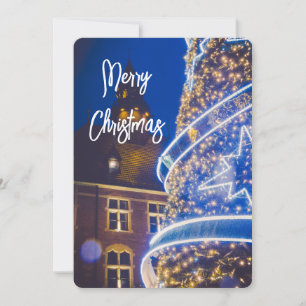 Weihnachtsbaum Feiertagskarte