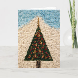 Weihnachtsbaum Feiertagskarte