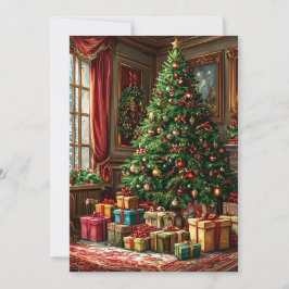 Weihnachtsbaum Feiertagskarte