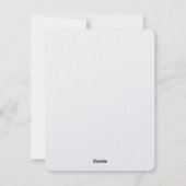 Weihnachtsbaum Feiertagskarte (Rückseite)