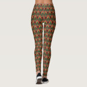 Weihnachtsbaum-Feiertagsleggings Leggings (Rückseite)