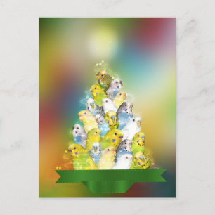 Weihnachtsbaum Feiertagspostkarte