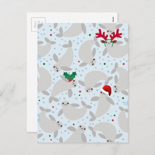 Weihnachtsbaum Feiertagspostkarte (Vorne/Hinten)