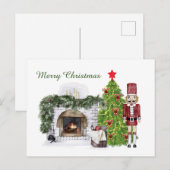 Weihnachtsbaum Feiertagspostkarte (Vorne/Hinten)