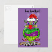 Weihnachtsbaum Feiertagspostkarte (Vorne/Hinten)