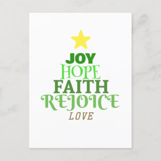 Weihnachtsbaum Feiertagspostkarte