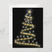 Weihnachtsbaum Feiertagspostkarte (Vorne/Hinten)