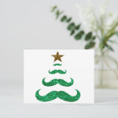 Weihnachtsbaum Feiertagspostkarte (Stehend Vorderseite)