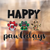 Weihnachtsbaum Fensteraufkleber (Blatt 2)