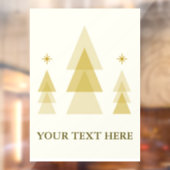 Weihnachtsbaum Fensteraufkleber (Blatt 2)