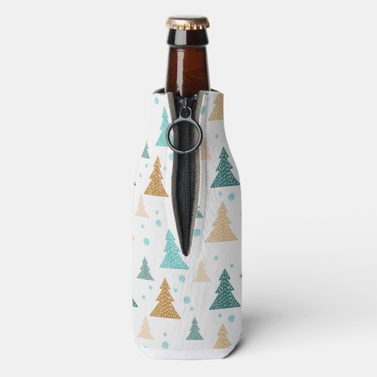 Weihnachtsbaum Flaschenkühler (Flasche Rückseite)