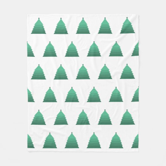 Weihnachtsbaum Fleece Blanket (Vorderseite)