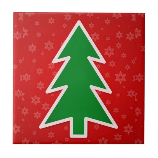 Weihnachtsbaum Fliese (Vorderseite)